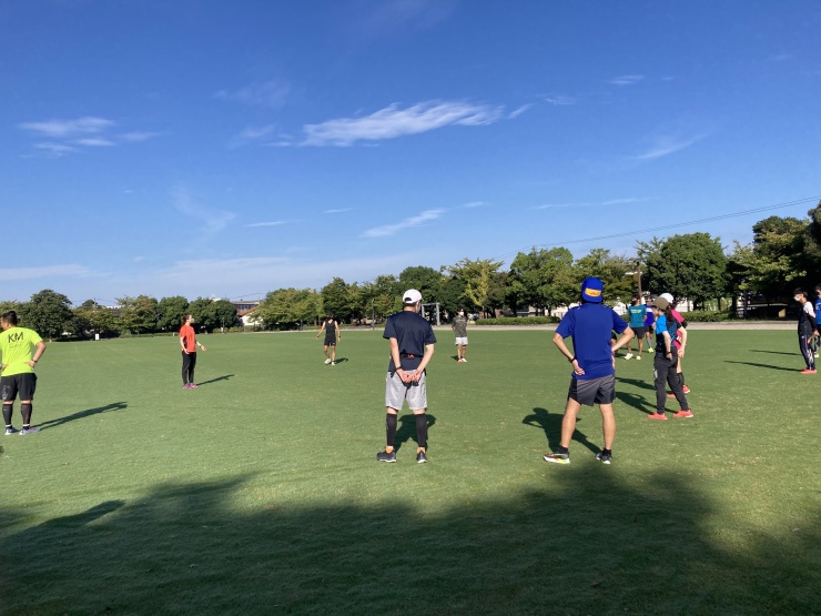 第２回ランニングイベントの様子