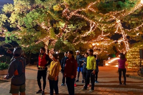 STRIDE宝満山ナイトハイク&テント泊