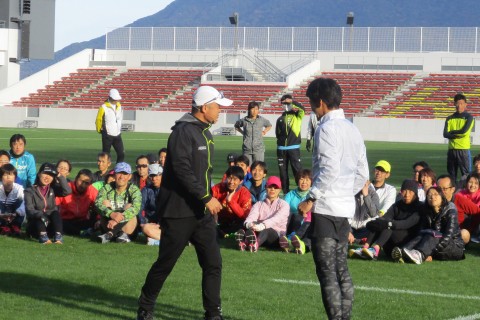 北九州マラソン2024 金 哲彦 ランニングクリニック