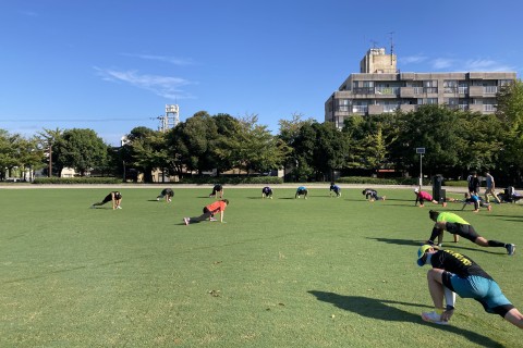 第３回ステップランニングイベント 30kmロングジョグ走