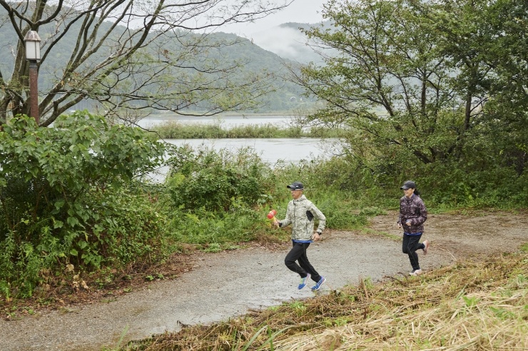 スタート地点の縄文ロマンパーク②