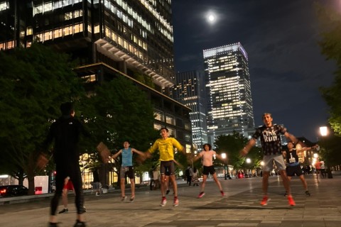 11月火曜日ランニング塾(15日.29日),パーソナルレッスン（1日.22日）＠丸の内