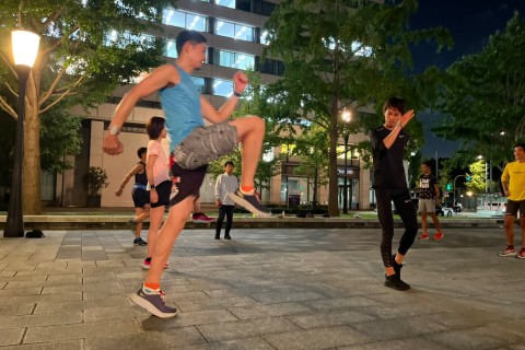 11月火曜日ランニング塾(15日.29日),パーソナルレッスン（1日.22日）＠丸の内