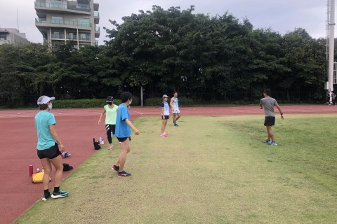 2/21 Go. Run 800ｍ×20本（6分サークル）織田フィールド