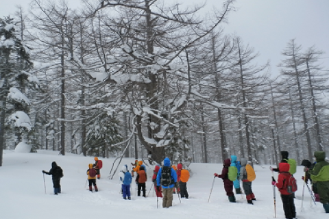 関東最長のゴンドラに乗って楽しむスノーシュー～四阿山系浦倉山～