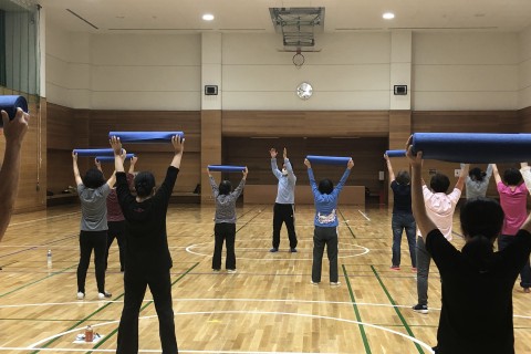 運動機能・日常活動強度を維持するための動的ストレッチ講座
