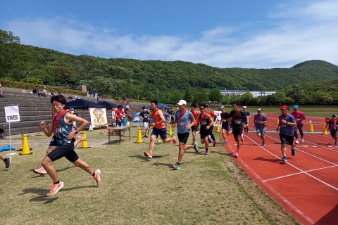 第2回LOVE長崎RUN！たまねぎリレーマラソンin長崎市総合運動公園（かきどまり）