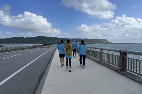 第2回沖縄Road Run@海中道路歩道