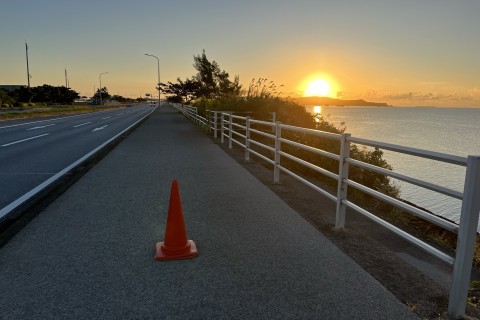 第2回沖縄Road Run@海中道路歩道