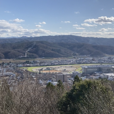 ヘルシーランド福島から信夫山第二展望台まで