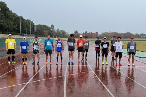 明石公園陸上競技場　タイムトライアル