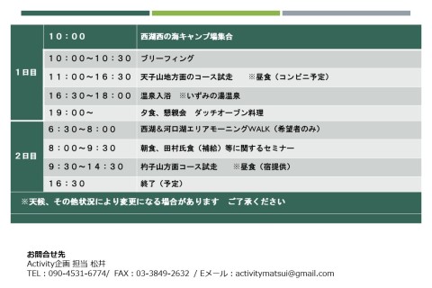 富士山周回トレイルコース試走