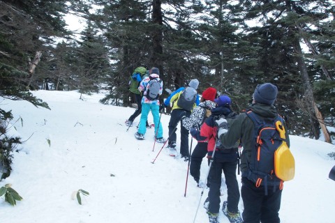 スノーシュー＆雪山登山を楽しもう in 四阿山