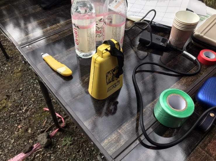 カウベルで盛り上げ！