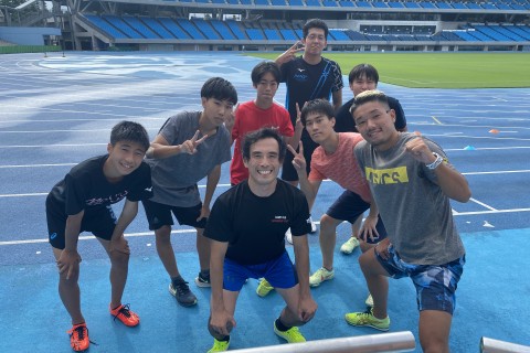 現役選手でトレーナーが教えるスタート練習会