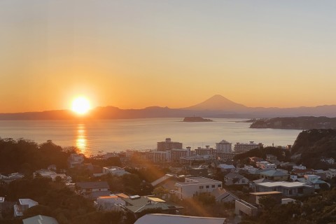 トレイル&サンセットと夜の海を巡る Easy Kamakura Trail