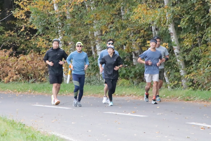 秋口のマンディル周辺ロード