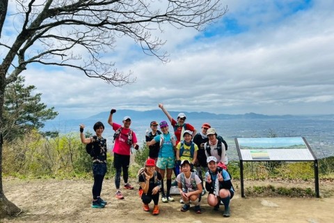 笠そばとはじめての龍王山トレイルラン