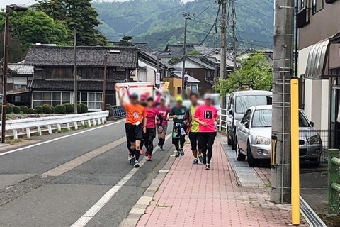 第8回若桜鉄道全駅経由非公認ハーフマラソン大会2023