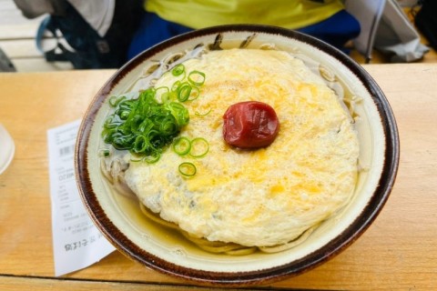 笠そばとはじめての龍王山トレイルラン