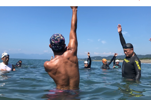 【海で泳ごう！】OWS練習会（3km泳）　5月7日＠大磯