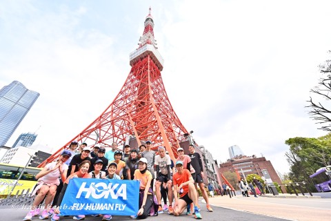 HOKA TOKYO NIGHT RUN／HOKA MARUNOUCHI