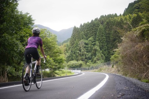 ディスカバー九州「ＢＲＴひこぼしライン」専用道ライド