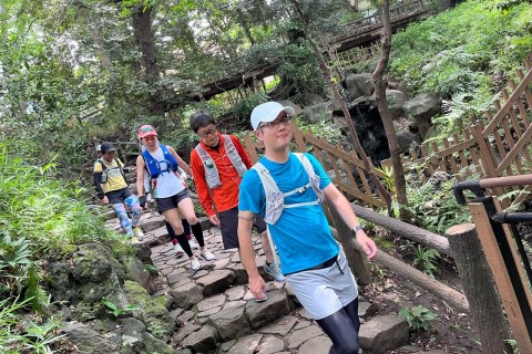 マッツーコーチの「ファンランナー向けステップアップ塾21キロ」2月(レインボーブリッジ～お台場方面）