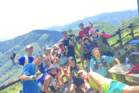 【夏の渓流ドボン・相模川弁天橋田沢渓流・高尾山ー小仏城山ー相模湖コース16km】