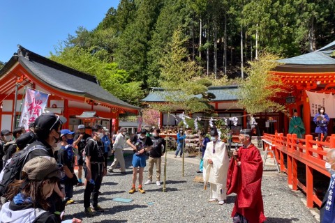 日本遺産 御嶽古道を楽しもう。