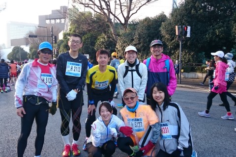 月１回皇居ランしています。初心者歓迎。
