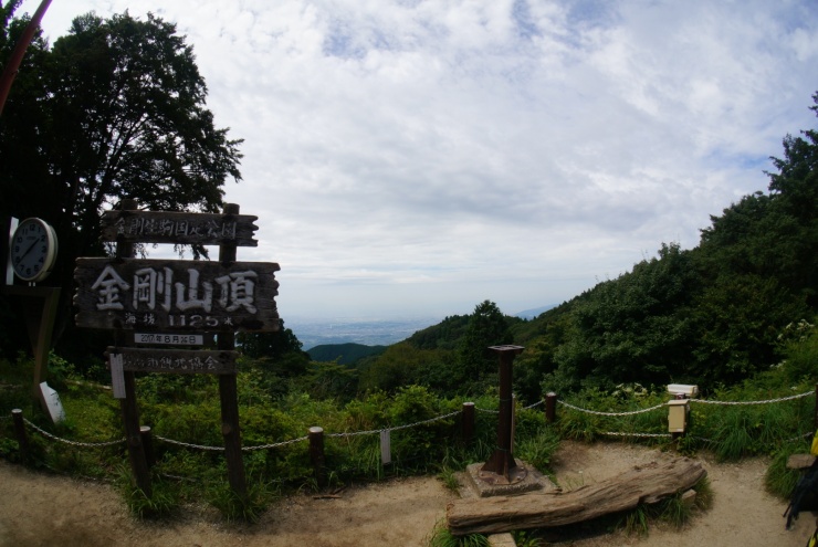 金剛山山頂