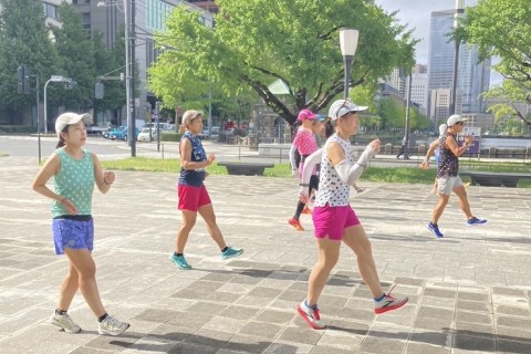 【トライアル6ヵ月】フルマラソン4時間30分～45分を目指す月イチ教室 ＠皇居外苑（土曜・全6回）