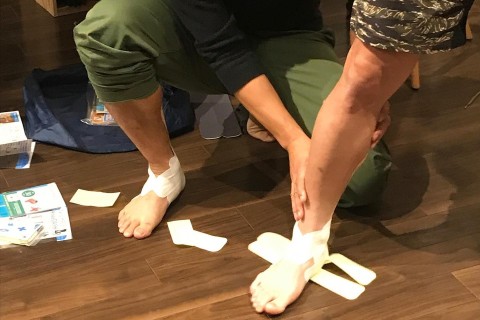 ニューハレ テーピング講習会