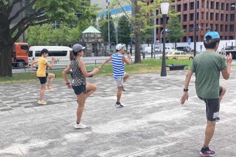 【トライアル6ヵ月】フルマラソン4時間30分～45分を目指す月イチ教室 ＠皇居外苑（土曜・全6回）