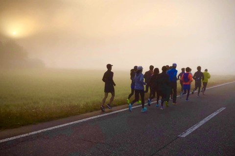 えもと塾 インターバル走【2km×3本】in織田フィールド