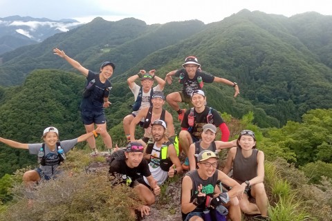 トレイルランナー井原知一選手　ガッツリ上野村２Days ２！