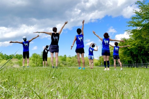 えもと塾ペース走【21キロ走】in駒沢公園 3'50・4'40/km