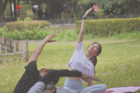 パークヨガ&かき氷イベント