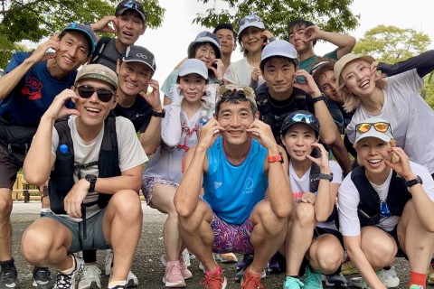 20km走まかラン練習会in代々木公園