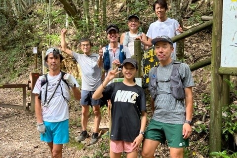 牛松山スカイレース試走会（前半コース）