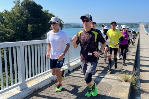 七尾で３０km練習会