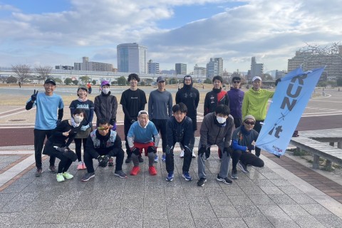 広島×沖縄（ランイット）　2023走り納めゆるRUN＠平和記念公園発着14km