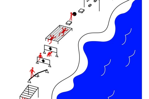 障害物レース　サブロウ