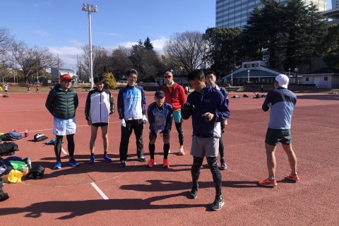 8/16 Go.Run＠代々木公園 ドリル練習＋@