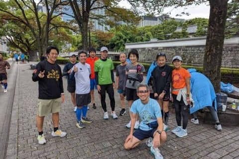 ランニングアドバイザー後藤田  皇居5km~20kmペース走  2/22(日)8:00~