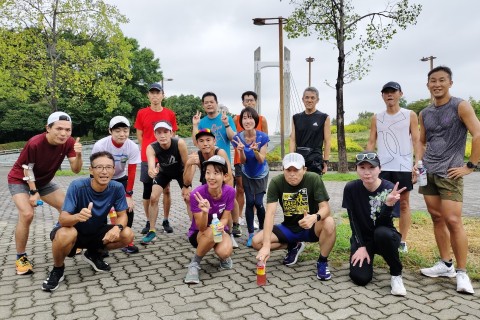 木場公園21キロ走（キロ5分20秒くらい）※30キロまで延長可