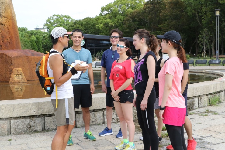 各ポイントでは解説もします