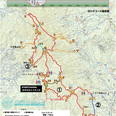 Shodai Adventure Mountain コース