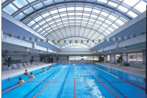 朝スイム in ゴールドジム十三